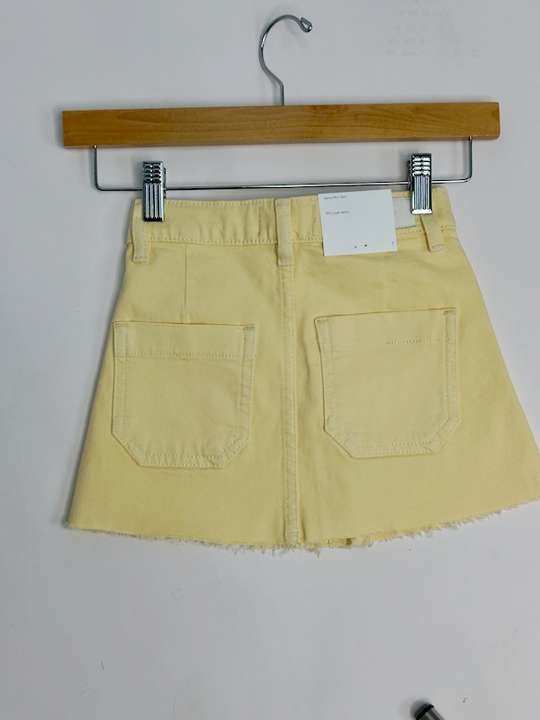 Citron Mini Skirt