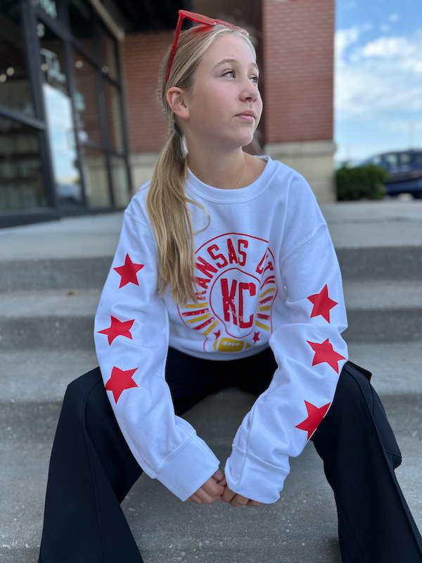 KC Fball w/ Star Sleeve