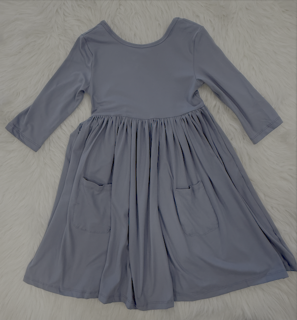 3/4 Sleeve Twirl Dress