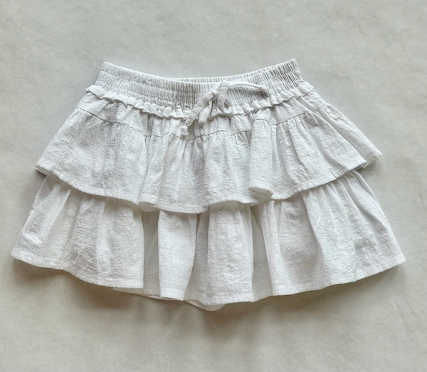 Vintage Havana Mini Ruffle Skort