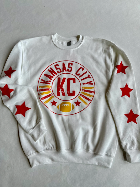 KC Fball w/ Star Sleeve