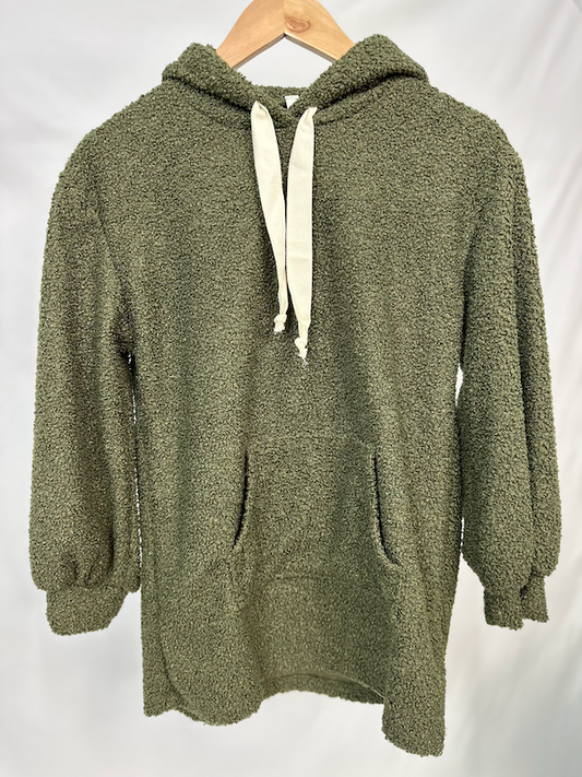 Olive Tunic Hoodie