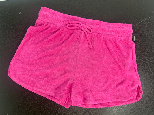 Val Pink Terry Shorts 19