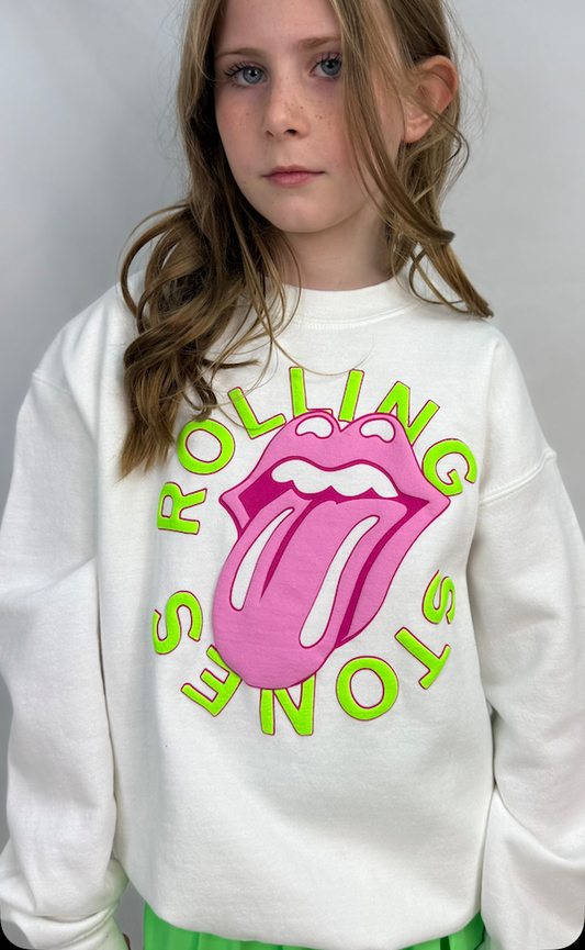 Rolling Stones/Neon Sweatshirt